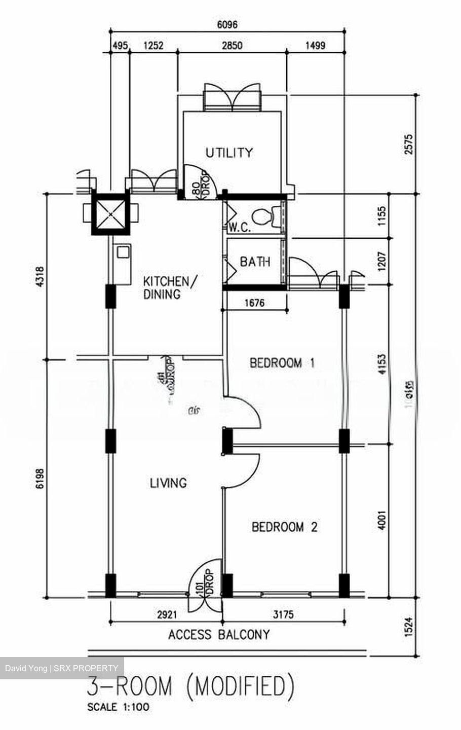 Blk 28 New Upper Changi Road (Bedok), HDB 3 Rooms #595103081